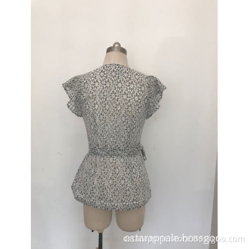 Women Fashion Short Sleeve Turtleneck Sweater Pullover
